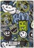 Zeszyt A5 32k. 3-linie kolorowe PP Monster Team CoolPack, Patio