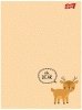 Zeszyt A5 16 k. kratka laminowany Woodland Animals, Unipap
