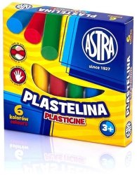 Plastelina 6-kol., Astra