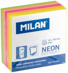 Notes s-prz. 50x50 neon 250szt, Milan