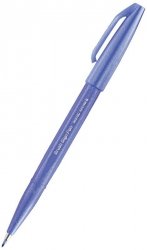 Pisak pędzelkowy do kaligrafii Brush SignPen niebiesko-fioletowy SES15C-V2X, Pentel