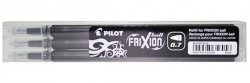 Wkłady wymazywalne do Frixion 0.7 mm czar. op. 3 szt. BLS-FR7, Pilot