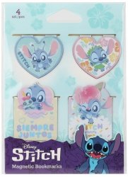 Zakładki magnetyczne Disney Fashion Stitch 4 szt. mix wzór 4, Patio
