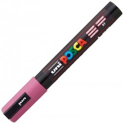 Marker pigmentowy Posca PC-5M malinowy, Uni