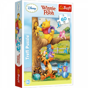 Puzzle 60 Małe co nieco Kubuś Puchatek 17264