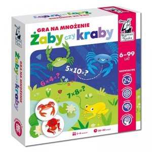 Gra Na mnożenie żaby czy kraby Kapitan Nauka