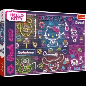 Puzzle 500 Neon Hello Kitty 37523
