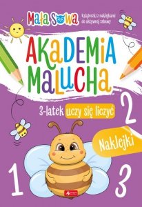 3 latek uczy się liczyć. Akademia malucha