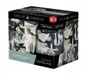 Kubek 450ml ceramiczny The Witcher Wiedźmin Ciri & Pablo Picasso