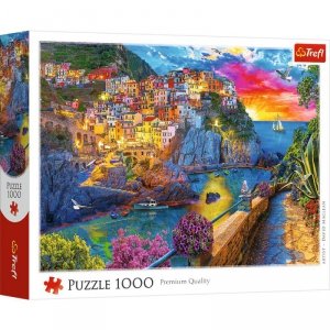 Puzzle 1000 Wieczorny spacer po Cinque Terre 10982