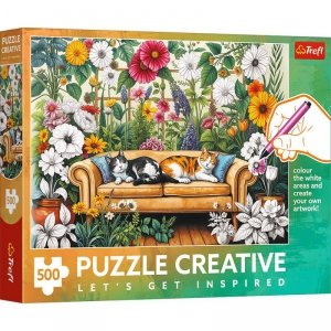 Puzzle 500 Creative Kocia oranżeria 37562