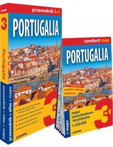 Portugalia 3w1 przewodnik + atlas + mapa