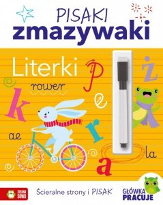 Literki. Pisaki zmazywaki