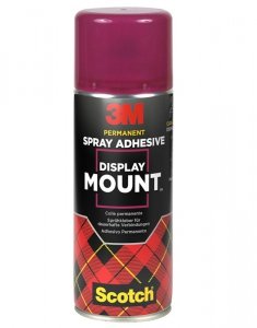 Klej w aerozolu permanentny Display Mount 400ml, 3M