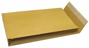Koperta rozszerzana B4 HK RBD brązowa 3705, A&G