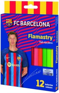 Flamastry okrągłe 12-kol. FC Barcelona, Astra