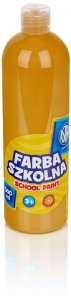 Farba szkolna 500ml..brąz jasny. Astra