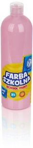 Farba szkolna 500 ml. jas.-różowa, Astra
