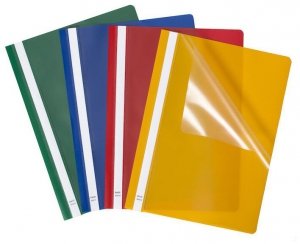 Skoroszyt plastikowy A4 PP szary, Bantex