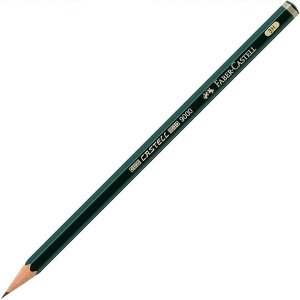 Ołówek Castell 9000 3H, Faber-Castell