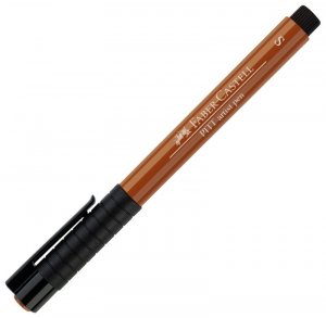 Pisak pędzelkowy artystyczny PITT sanguine S, Faber-Castell