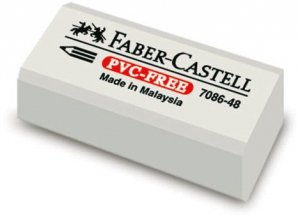 Gumka do ścierania PCV-Free ołówek/kredka 7086-48, Faber-Castell