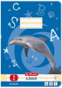 Zeszyt A4 32 k. linia do nauki pisania, mix 2 10767267, Herlitz