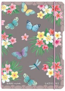 Notes A5, 40k., kratka, My.Book Flex Ladylike Butterfly, Herlitz