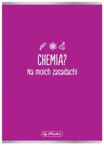 Zeszyt tematyczny Chemia A5 60k. kratka 9577412, Herlitz