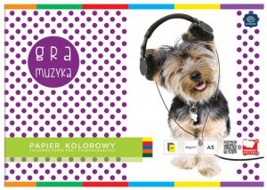 Zeszyt papierów kolorowych A5, Interdruk