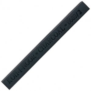 Węgiel prasowany w szt.yfcie 7x7mm 18 szt. 8683/2, Koh-I-Noor