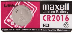 Bateria CR2016 3V litowa Maxell