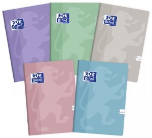 Zeszyt A5 16 k. 3-linie Touch Pastel, Oxford