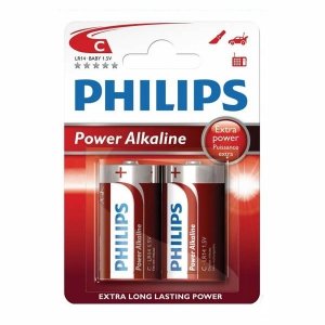 Baterie LR14 Power Alkaline bister 2 szt. BPH086, Philips