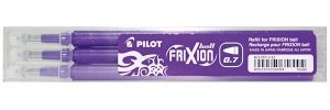 Wkłady wymazywalne do Frixion 0.7 mm fiol. op. 3 szt. BLS-FR7, Pilot