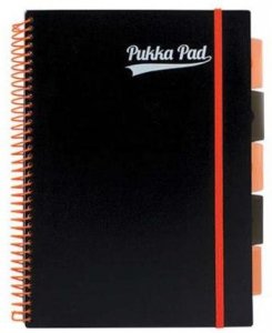 Kołonotes Project Book A4 kratka PP neon pomarańczowy, Pukka Pad