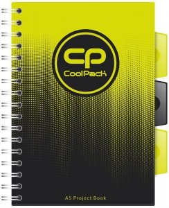 Kołonotes A5 Gradient lemon CoolPack, Patio