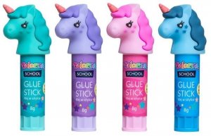 Klej w sztyfcie 8 g PVP Jednorożec Colorino, Patio