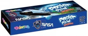 Farby plakatowe 12-kol. 20 ml Nasa, CoolPack Colorino, Patio