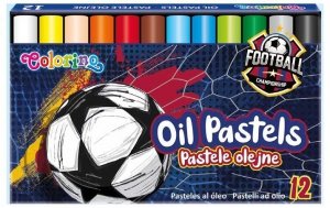 Pastele olejne 12-kol. Football Colorino School, Patio