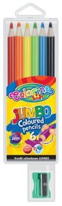 Kredki 6-kol. Jumbo Colorino, Patio