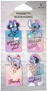 Zakładki magnetyczne 4 szt. mix Disney 100 OC CoolPack, Patio