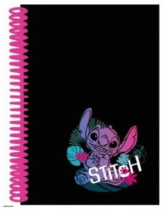Kołonotes A4 100 k. kratka Disney Black Stitch wzór 2 CoolPack, Patio