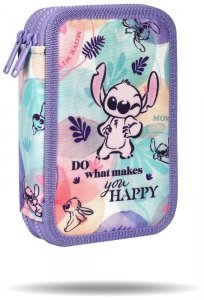 Piórnik podwójny z wyposażeniem Jumper 2 Disney Fashion Stitch pastel CoolPack, Patio