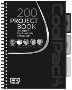 Kołonotes A5 black CoolPack, Patio