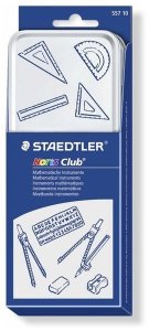 Komplet geometryczny 15 cm 10-element. z cyrklami 557 10, Stadtler