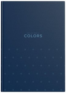 Brulion A4 304k 70g kratka Colors niebieski, Top-2000