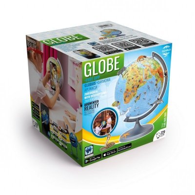 Globus 220 zoologiczny z opisem z aplikacją