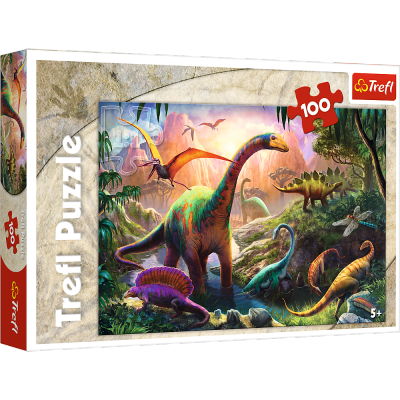 Puzzle 100 Świat dinozaurów 16277