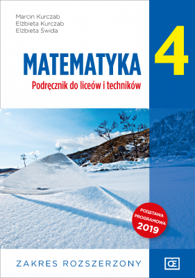 Nowe Matematyka podręcznik dla klasy 4 liceum i technikum zakres rozszerzony